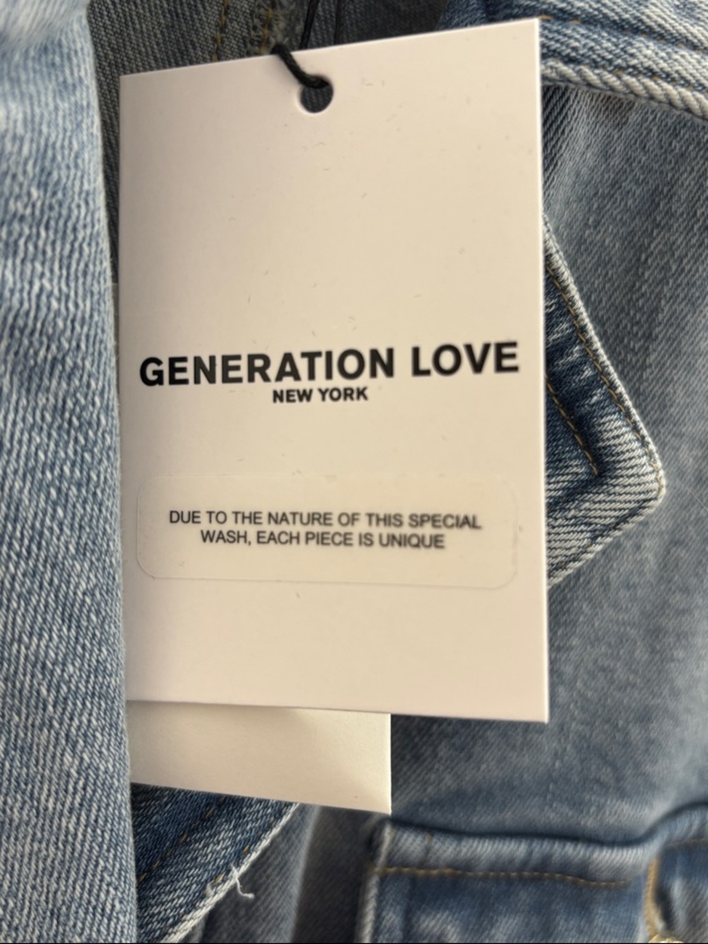 Generation Love Luey Denim Dress Size 10 New With Tags NWT - Picture 9 of 10